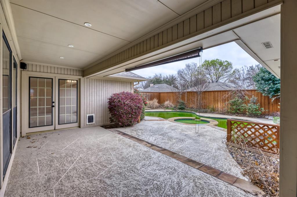 6108 Bluff Point Drive Dallas, TX 75248 - Photo 26 of 28 a view of a porch