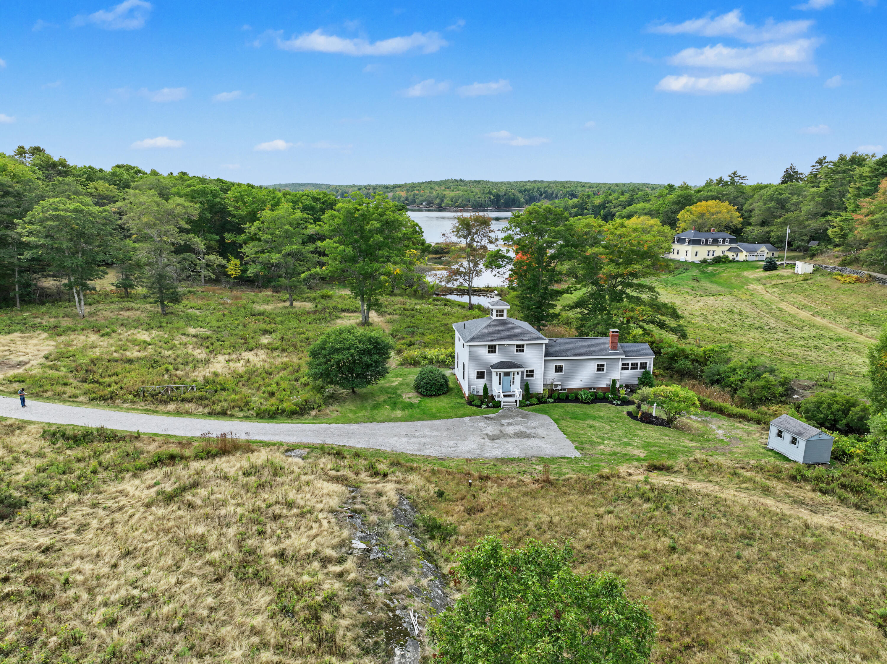 1581 Main Road Westport Island, ME 04578 - Photo 83 of 86 Aerial view