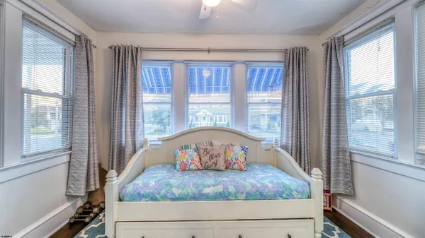 a view of a living room and a window