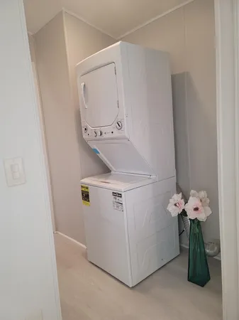 a view of a storage & utility room