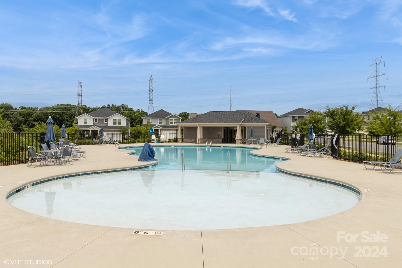 11955 Old Statesville Road Huntersville, NC 28078 - Photo 35 of 39 a view of a swimming pool with a patio