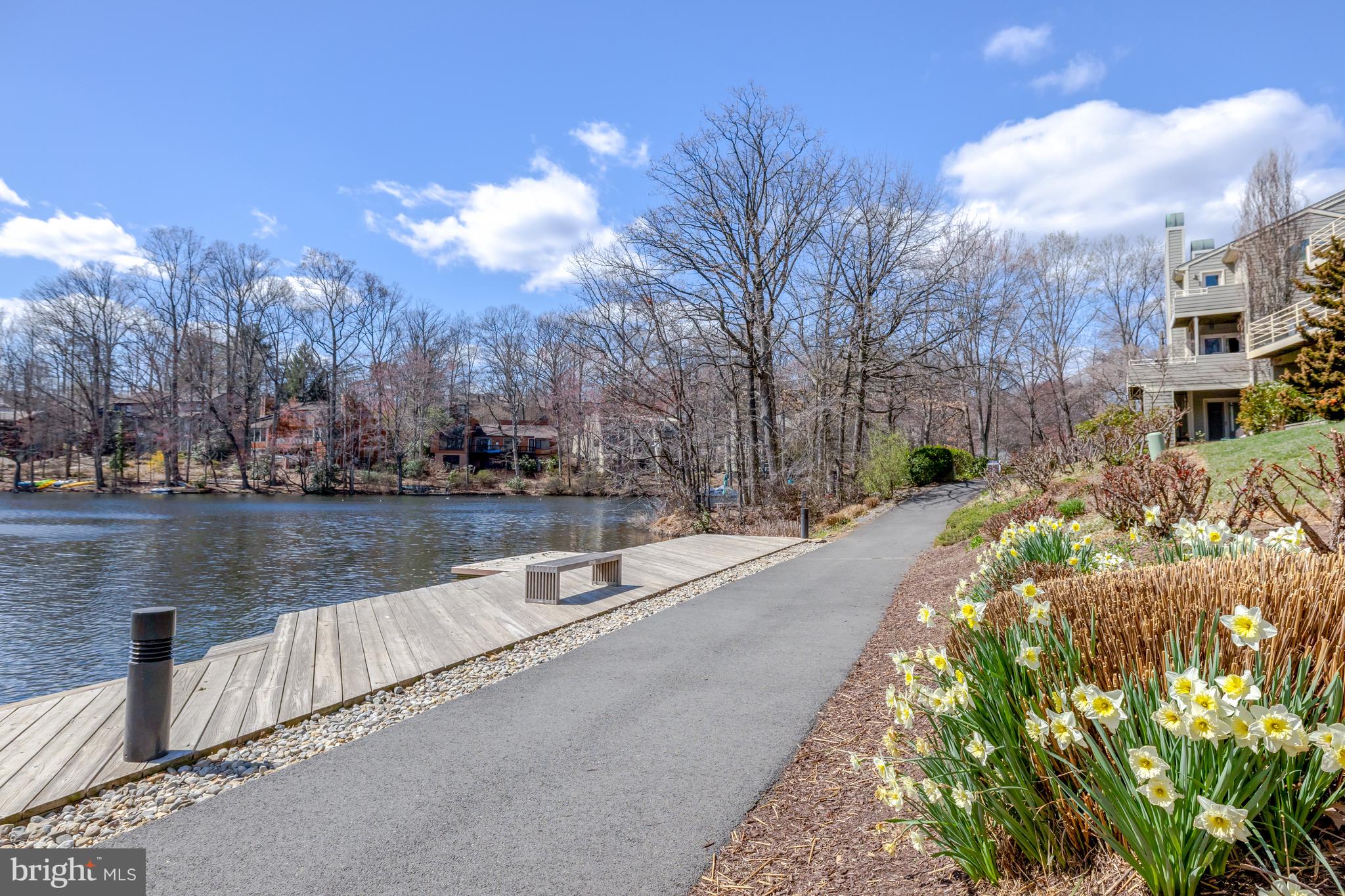 11122 Lakespray Way Reston, VA 20191 - Photo 70 of 77 Reston's Red Loop Trail along the community dock.