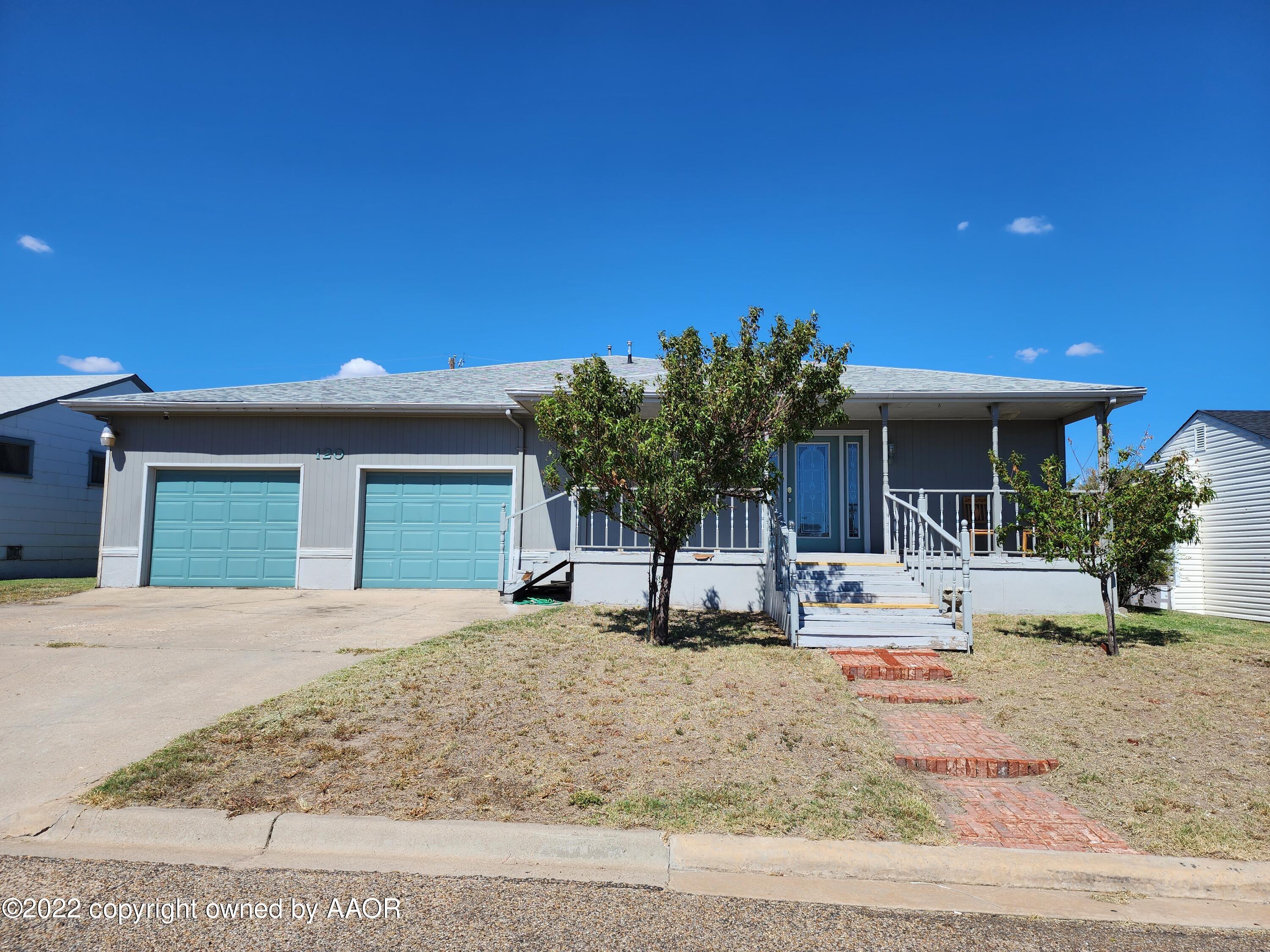 120 Pinon Street Borger, TX 79007 - Photo 1 of 19 a view of a house with a patio