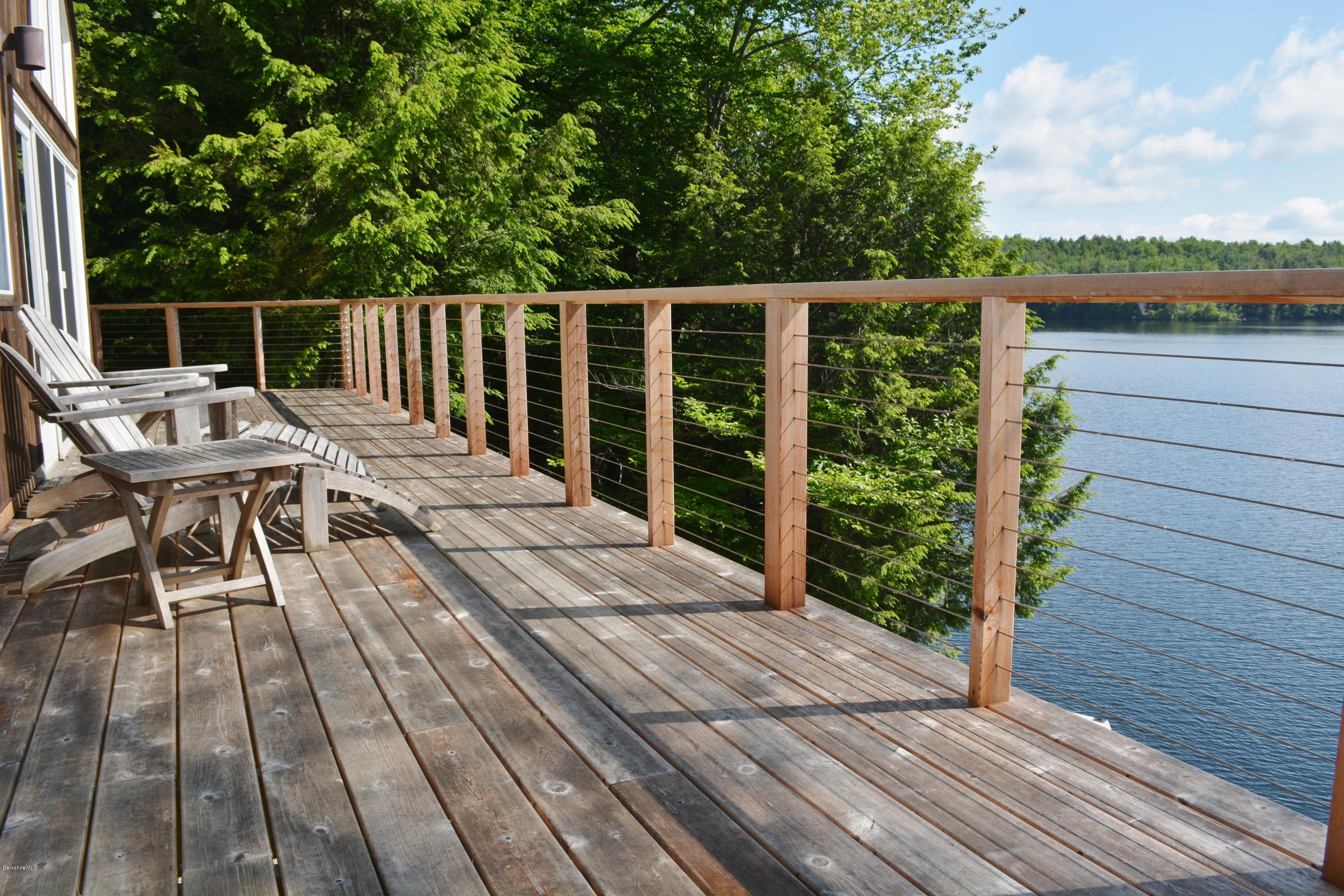 304 South Cove Road Becket, MA 01223 - Photo 21 of 27 Deck-Lakeside