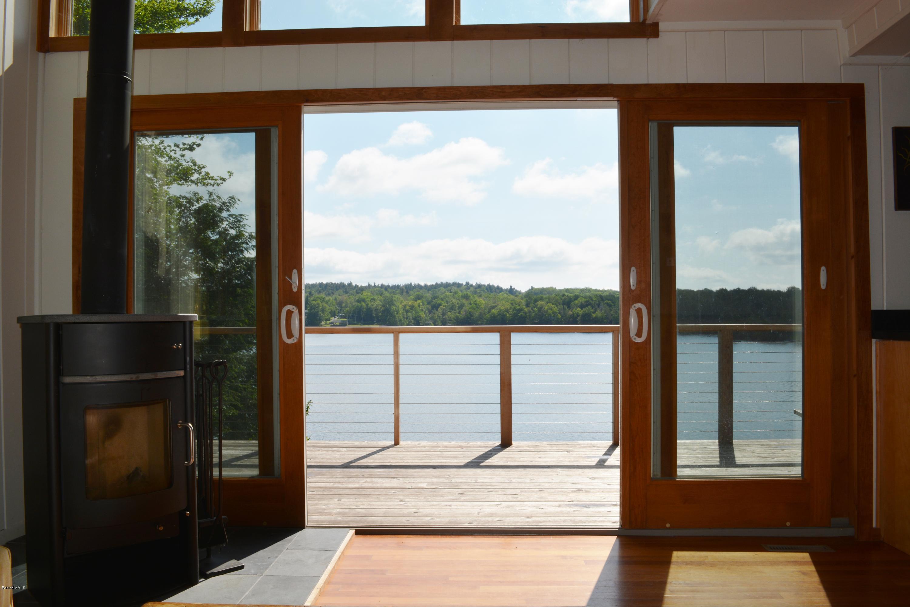 304 South Cove Road Becket, MA 01223 - Photo 6 of 27 Great Room-Deck View