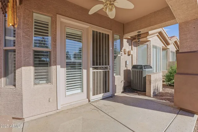 a view of a entryway door of the house
