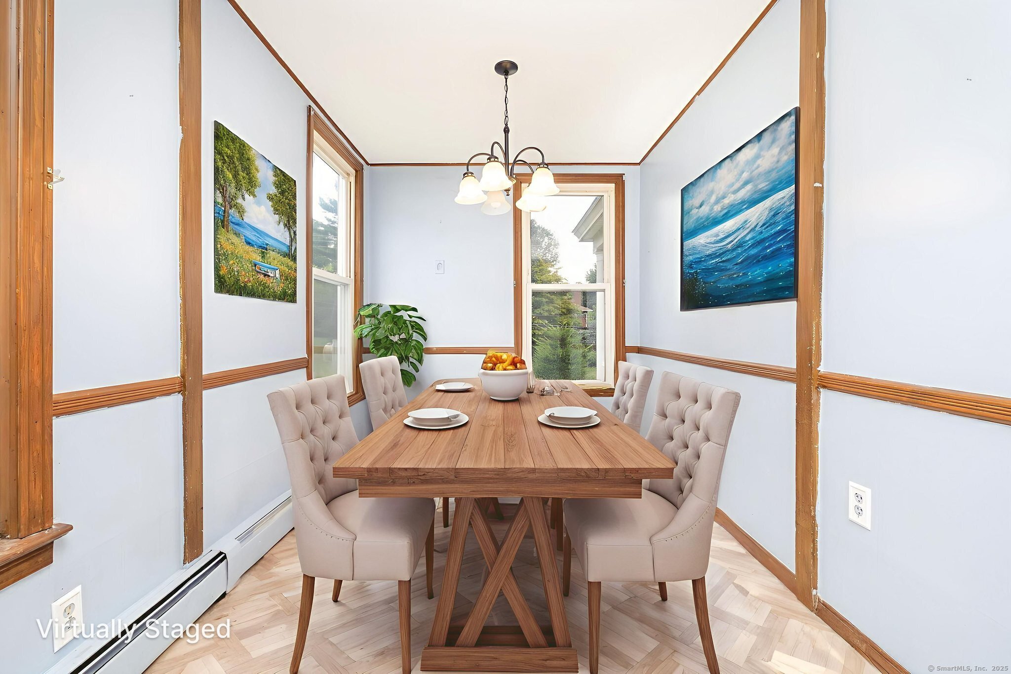 548 Worthington Ridge Berlin, CT 06037 - Photo 18 of 40 a view of a dining room with furniture window and wooden floor