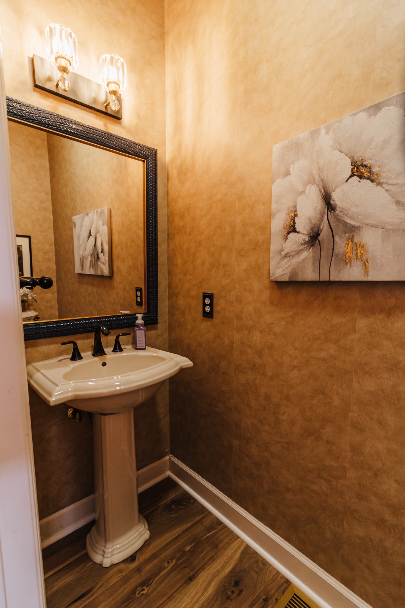 203 Savannah Ridge Murfreesboro, TN 37127 - Photo 27 of 60 a bathroom with a sink and mirror