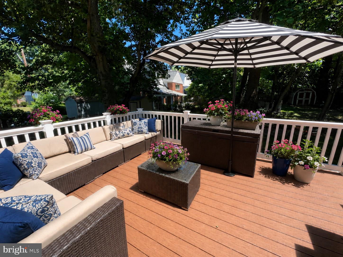 8909 2nd Avenue Silver Spring, MD 20910 - Photo 2 of 48 Deck perfect for dining alfresco!