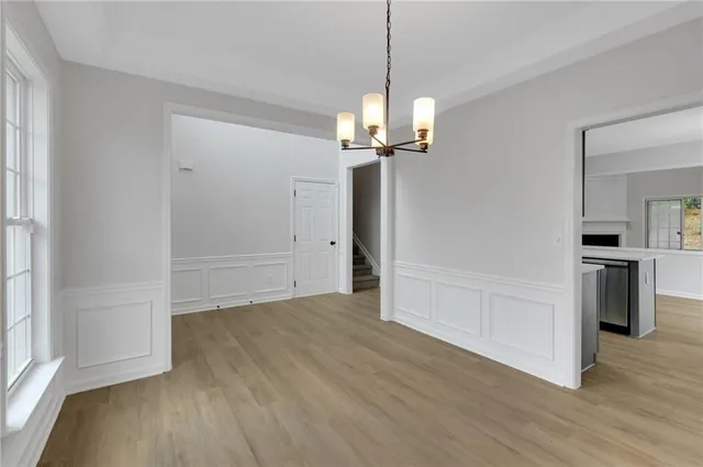 a view of room with window