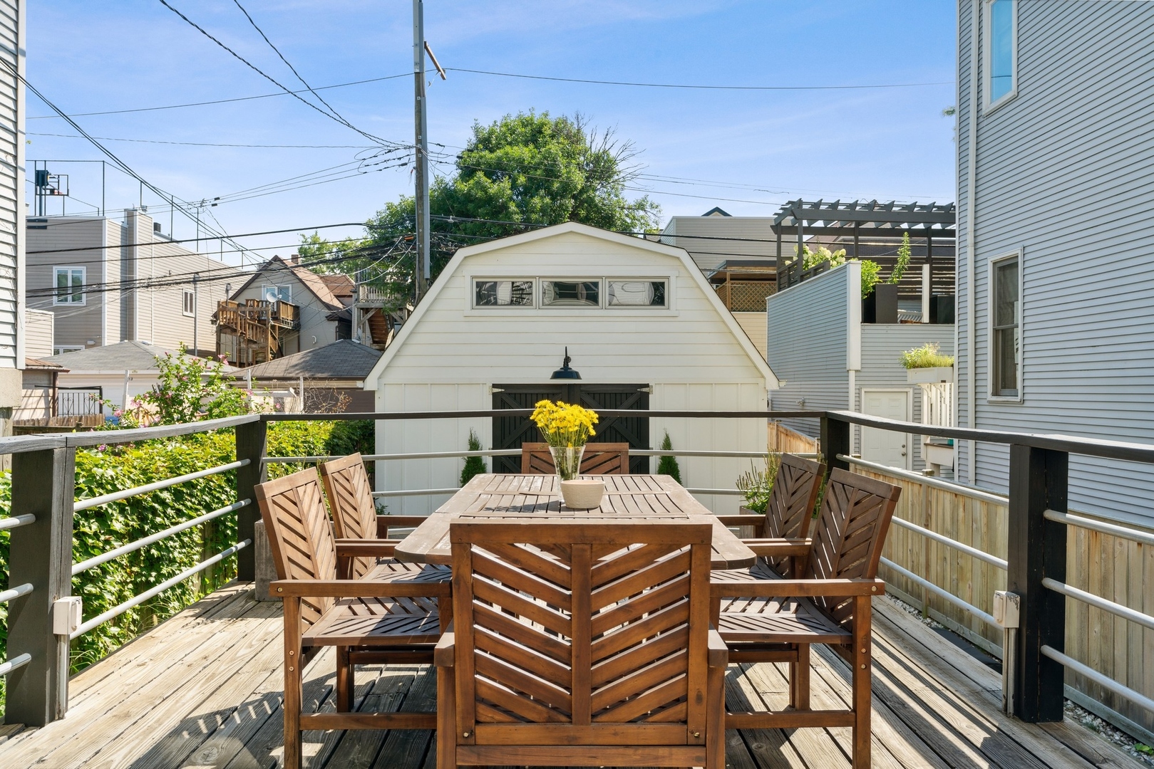 3317 North Bell Avenue Chicago, IL 60618 - Photo 11 of 30 a view of a chairs and table in the balcony