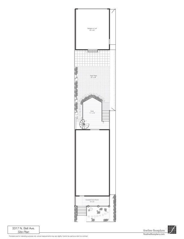 3317 North Bell Avenue Chicago, IL 60618 - Photo 27 of 30 a picture of a floor plan
