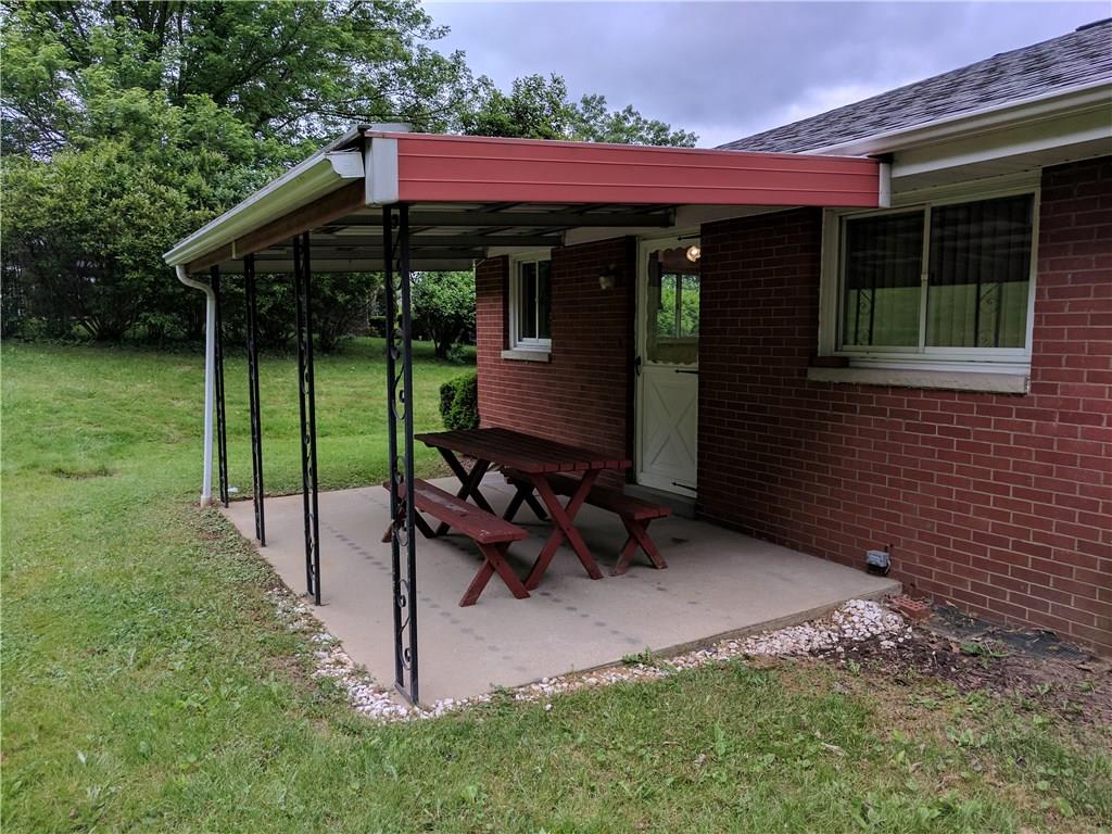 183 Hickory Grade Road Bridgeville, PA 15017 - Photo 14 of 14 Covered Patio