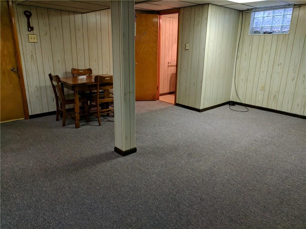 183 Hickory Grade Road Bridgeville, PA 15017 - Photo 9 of 14 Finished Basement and Half Bath
