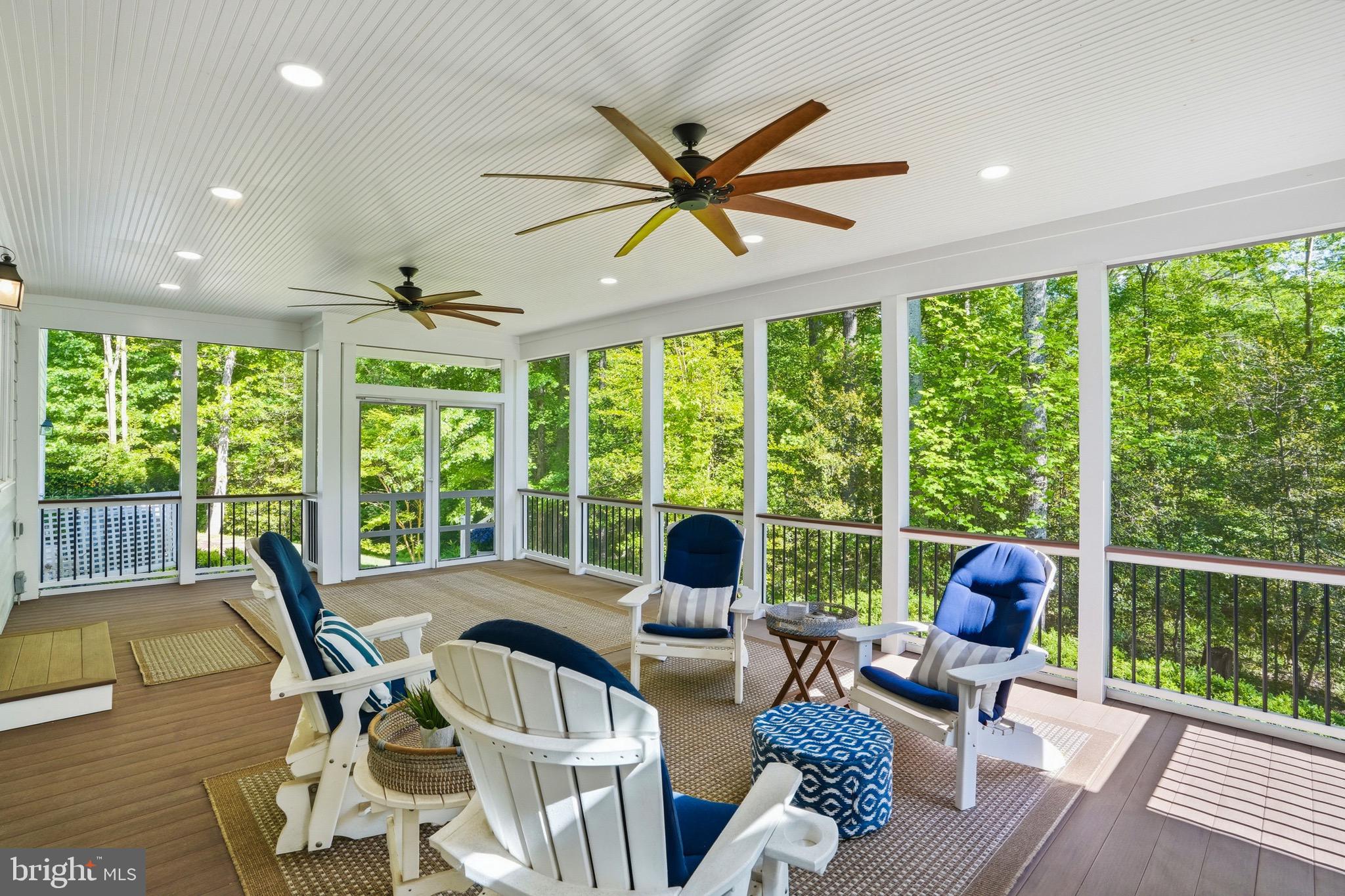 1133 Springvale Road Great Falls, VA 22066 - Photo 6 of 83 Expansive screened porch