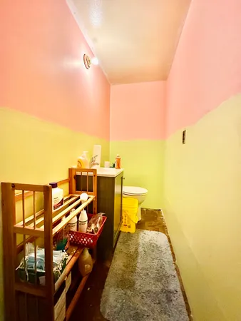 a room with storage and utility