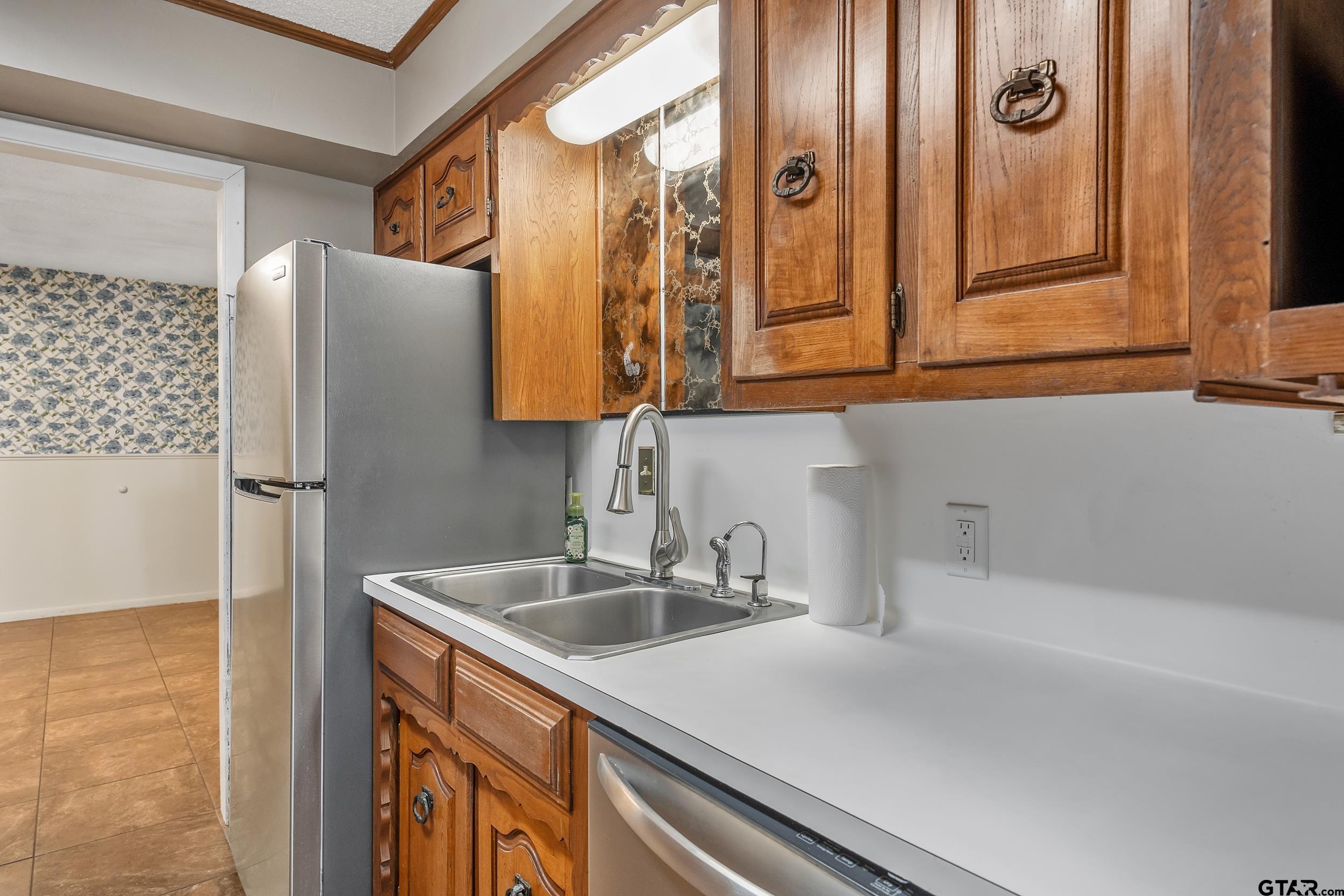 150 Rodney Hawkins, TX 75765 - Photo 15 of 36 a bathroom with a sink and a mirror
