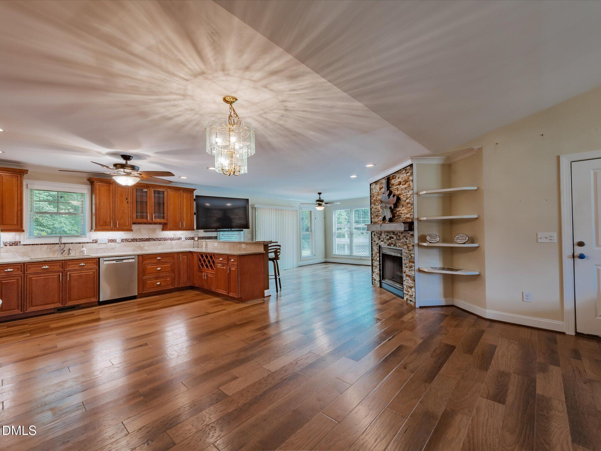 4532 Johnson Pond Road Apex, NC 27539 - Photo 19 of 50 19-Kitchen - Dining - Breakfast Area