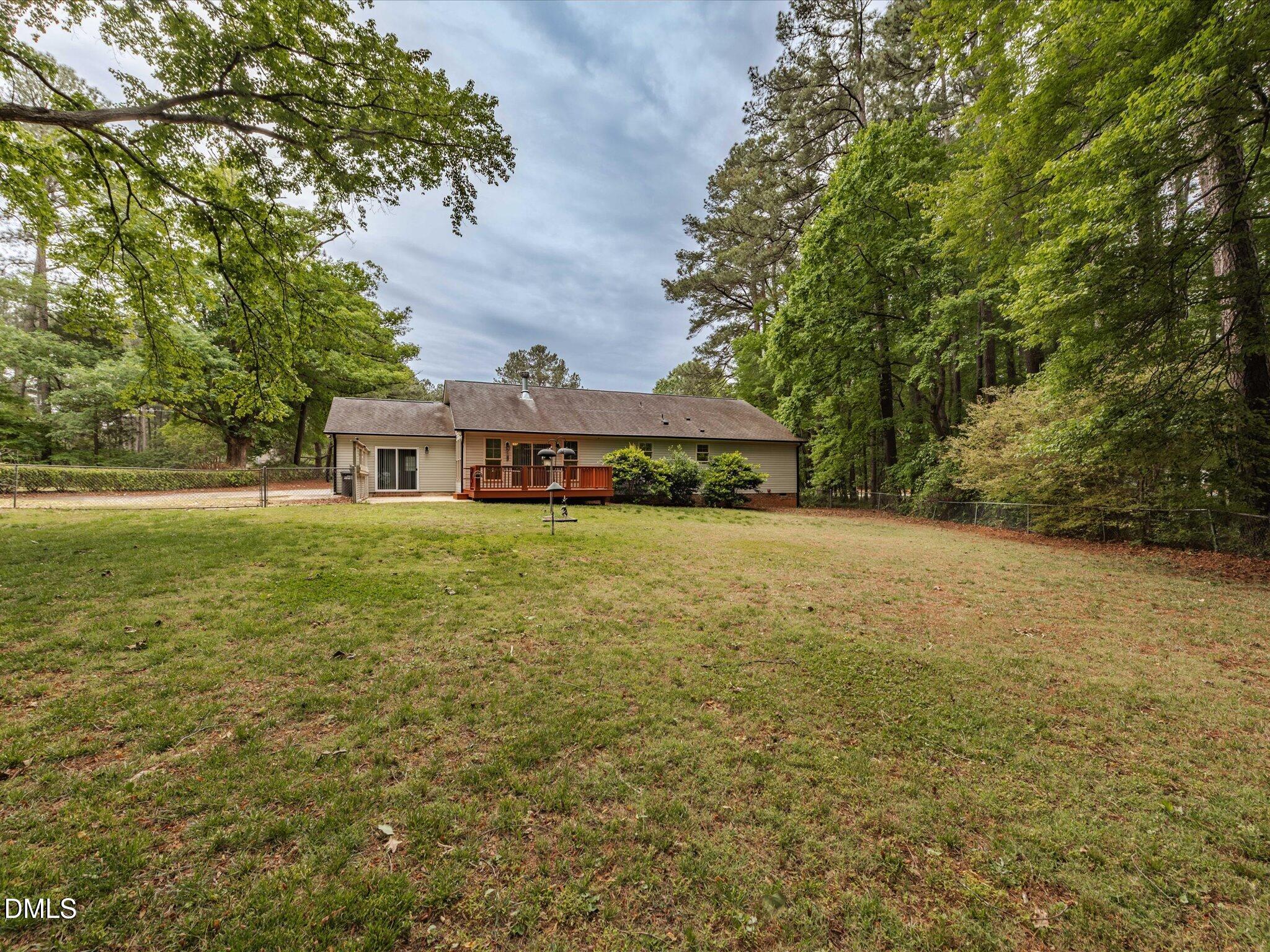 4532 Johnson Pond Road Apex, NC 27539 - Photo 42 of 50 42-Back Yard