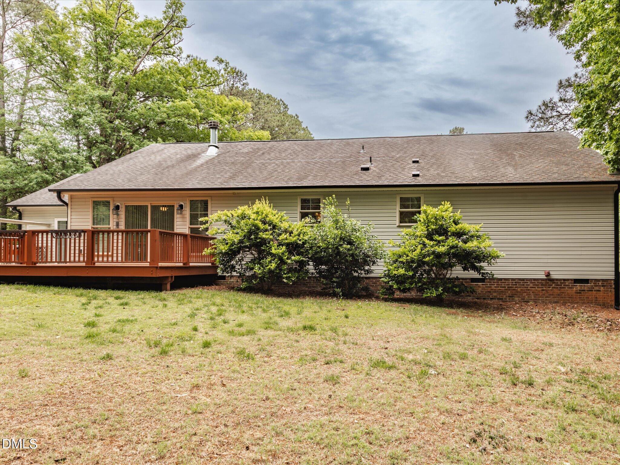 4532 Johnson Pond Road Apex, NC 27539 - Photo 44 of 50 44-Back Side View