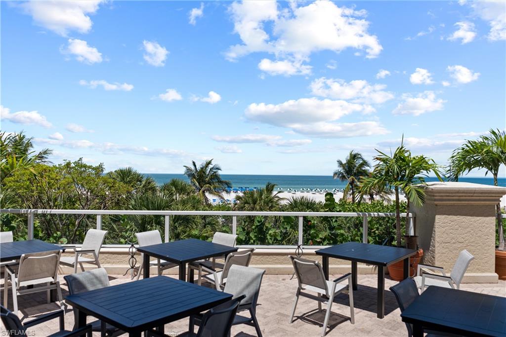 3058 Aviamar Circle Naples, FL 34114 - Photo 50 of 50 Restaurant at the Beach Club an Expansive outdoor patio with ocean scenery
