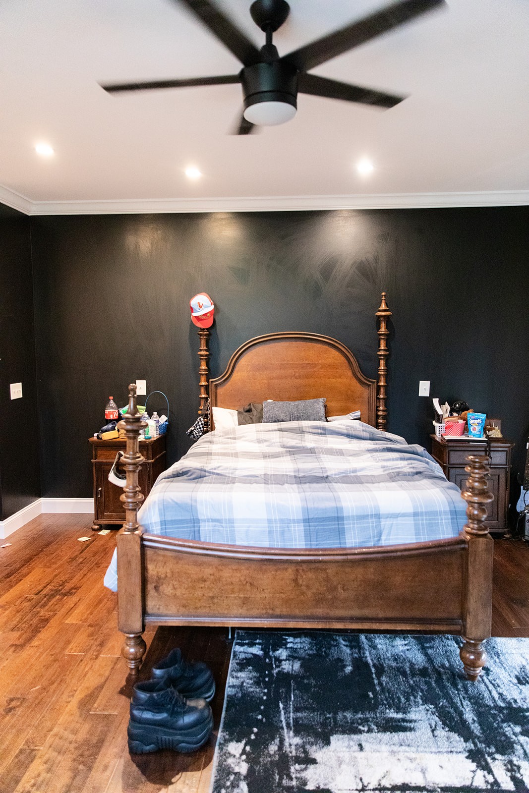 857 Hicks Cut Road Pulaski, TN 38478 - Photo 64 of 80 a bedroom with a bed and a lamp on the table