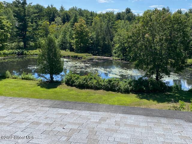 704 Creek Road Crown Point, NY 12928 - Photo 6 of 11 view of pond from upstairs bedroom