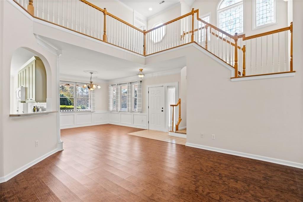 2935 Cobblestone Drive Cumming, GA 30041 - Photo 15 of 53 a view of an entryway with wooden floor