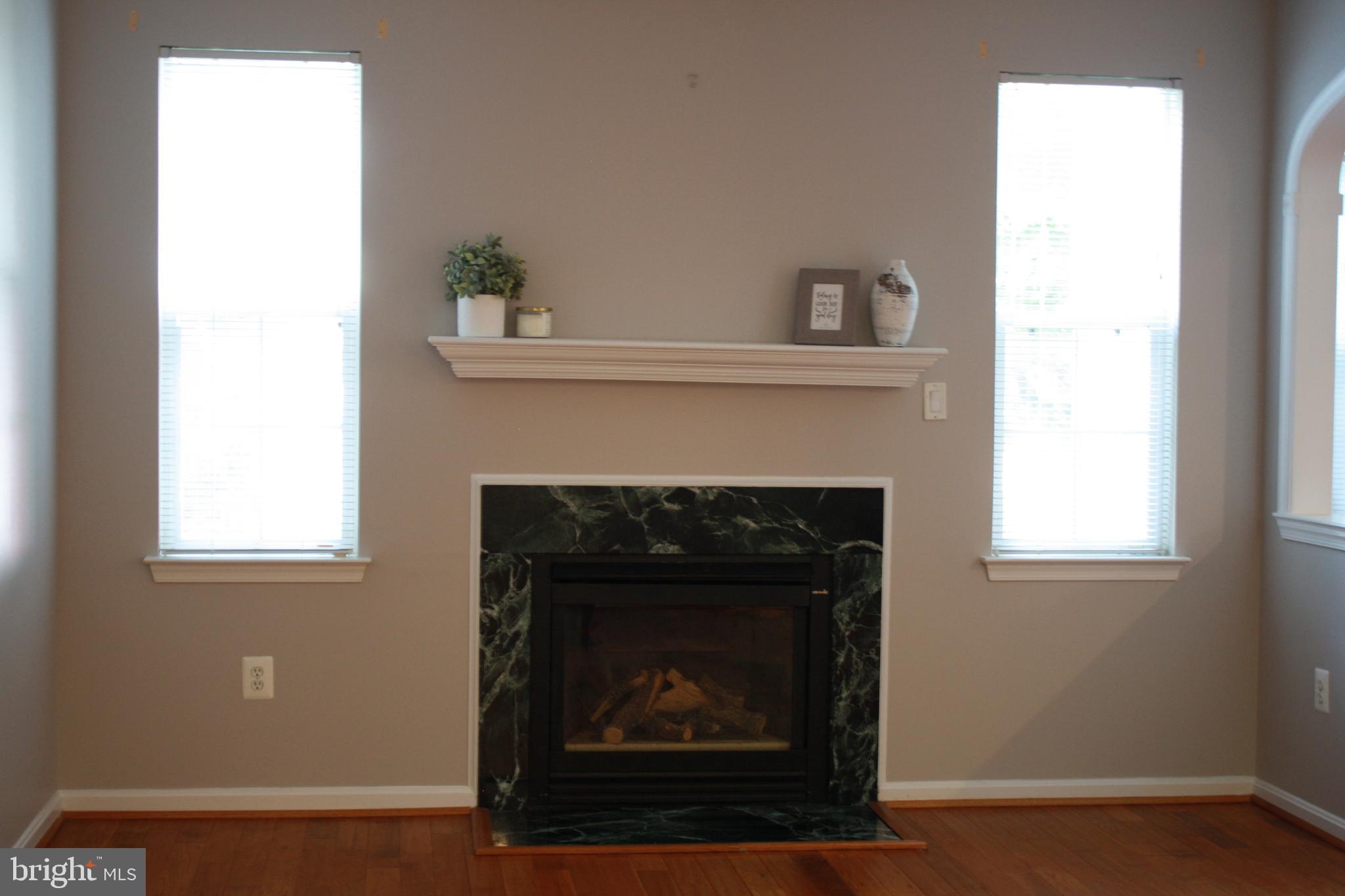 3 Hawk Rise Lane, Unit 103 Owings Mills, MD 21117 - Photo 17 of 41 Gas Fireplace in Living Room