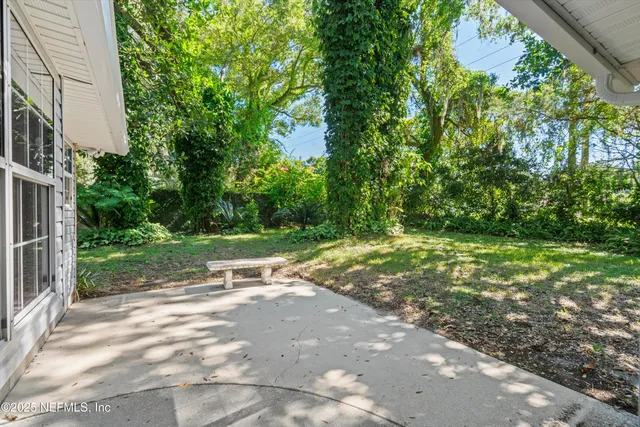 a view of a chandelier in a room