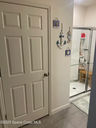 a view of a walk in closet