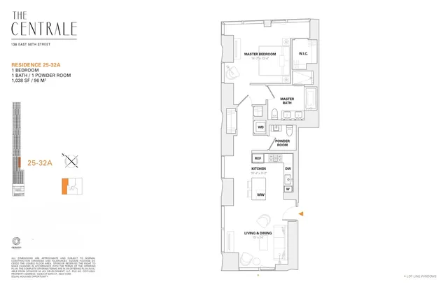 $2,370,000 | 138 East 50th Street, Unit 28A | Midtown East