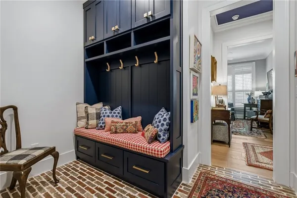 a view of a house with backyard outdoor seating area and furniture
