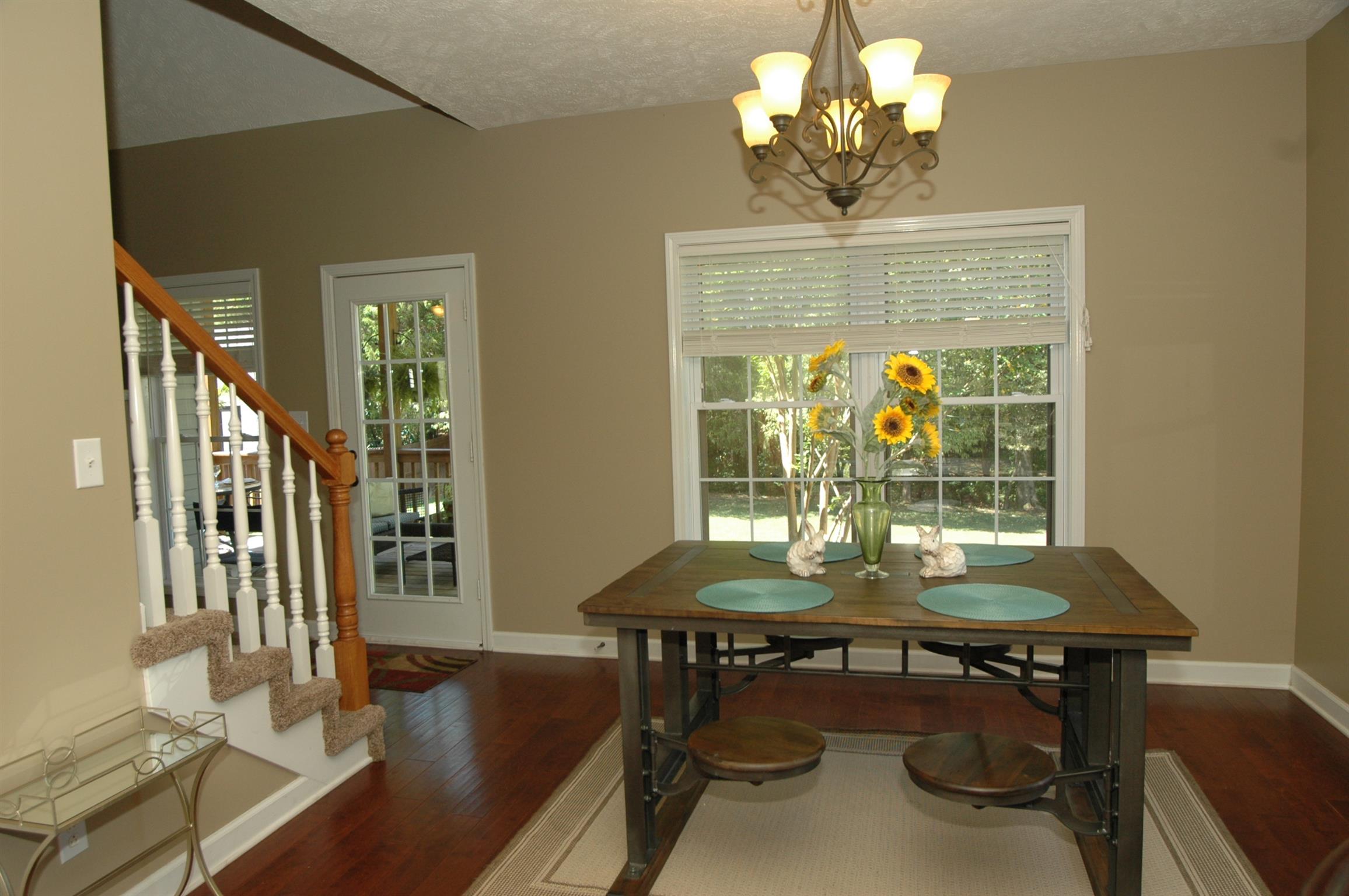 Informal dining area