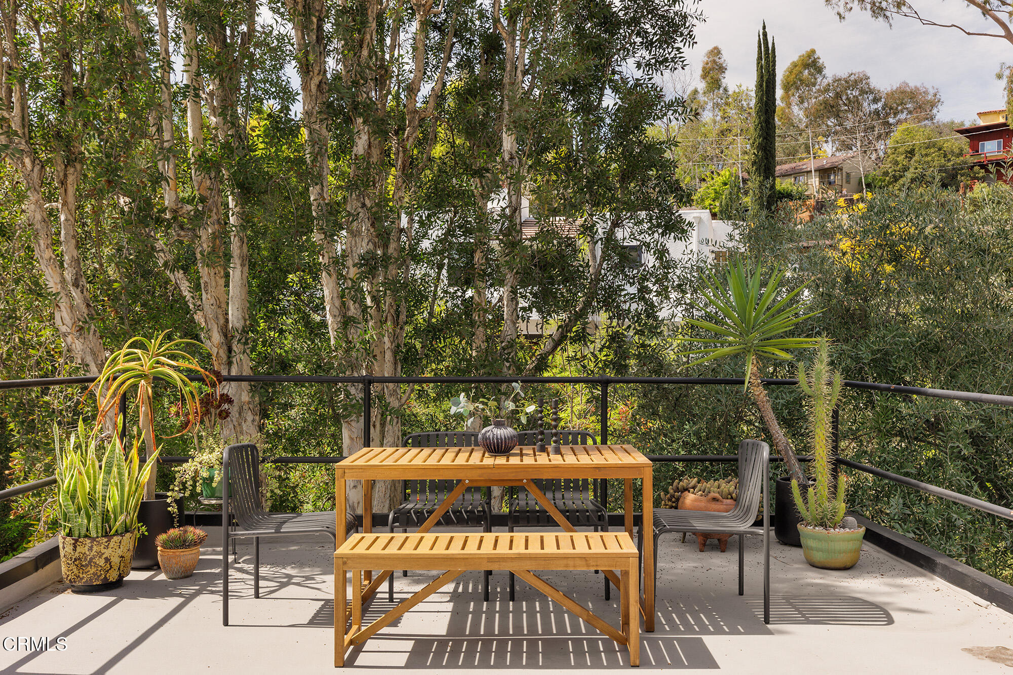 412 Glen Holly Drive Pasadena, CA 91105 - Photo 11 of 18 a view of a balcony with chairs