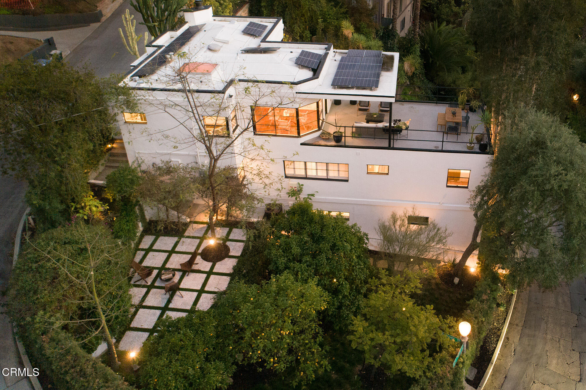 412 Glen Holly Drive Pasadena, CA 91105 - Photo 18 of 18 an aerial view of residential houses with outdoor space and street view