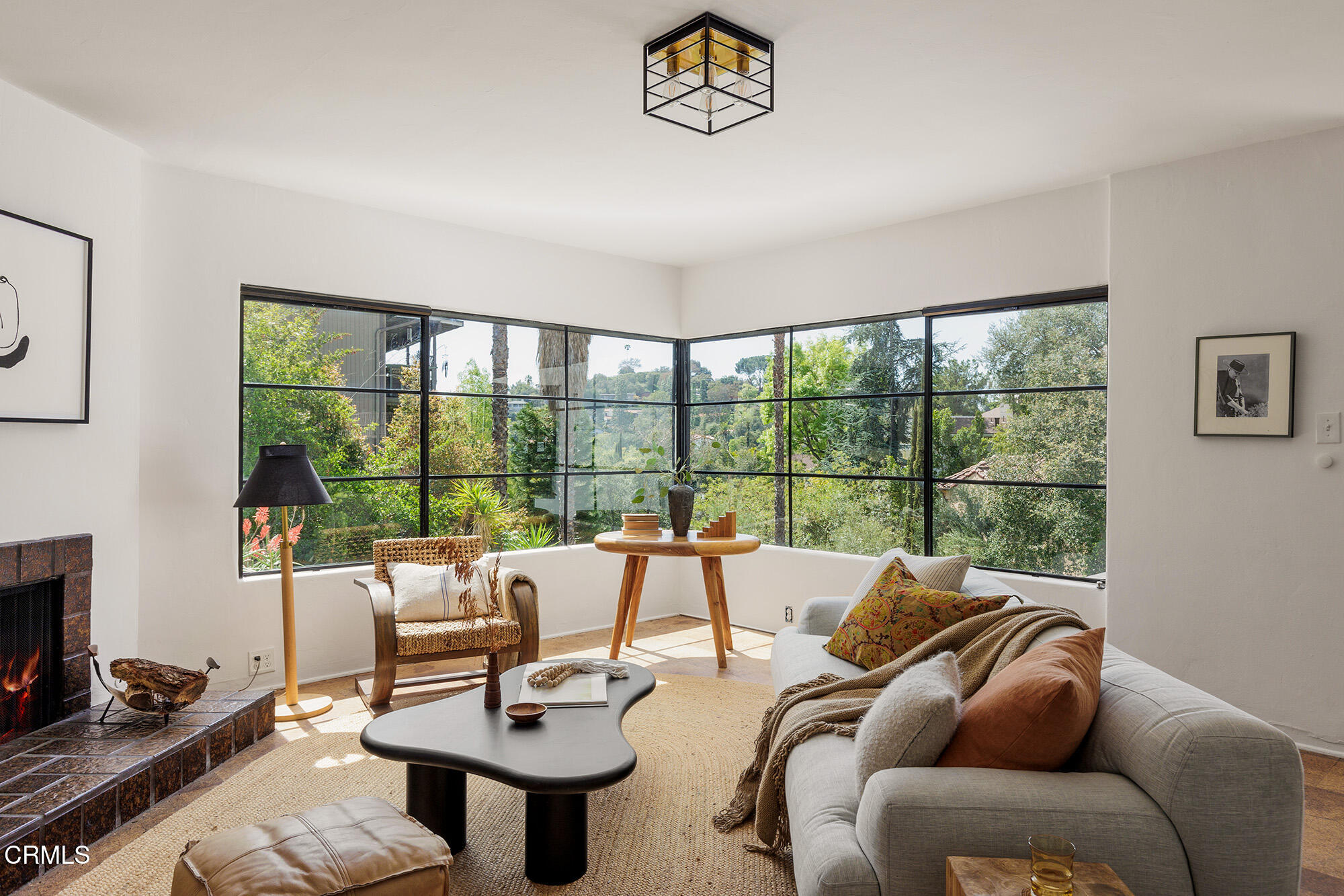 412 Glen Holly Drive Pasadena, CA 91105 - Photo 4 of 18 a living room with furniture and a large window