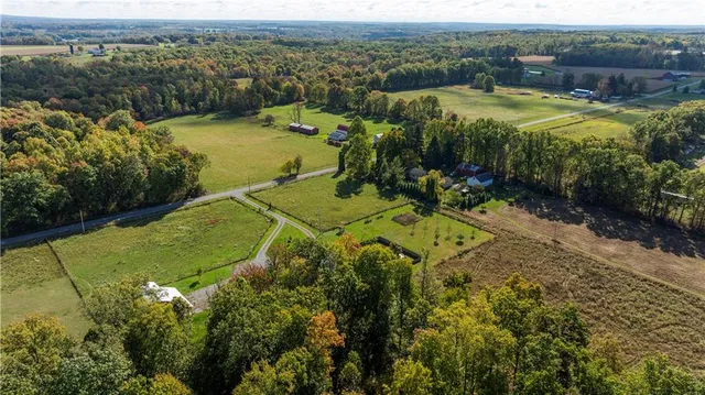 a view of a lake with a mountain in the background