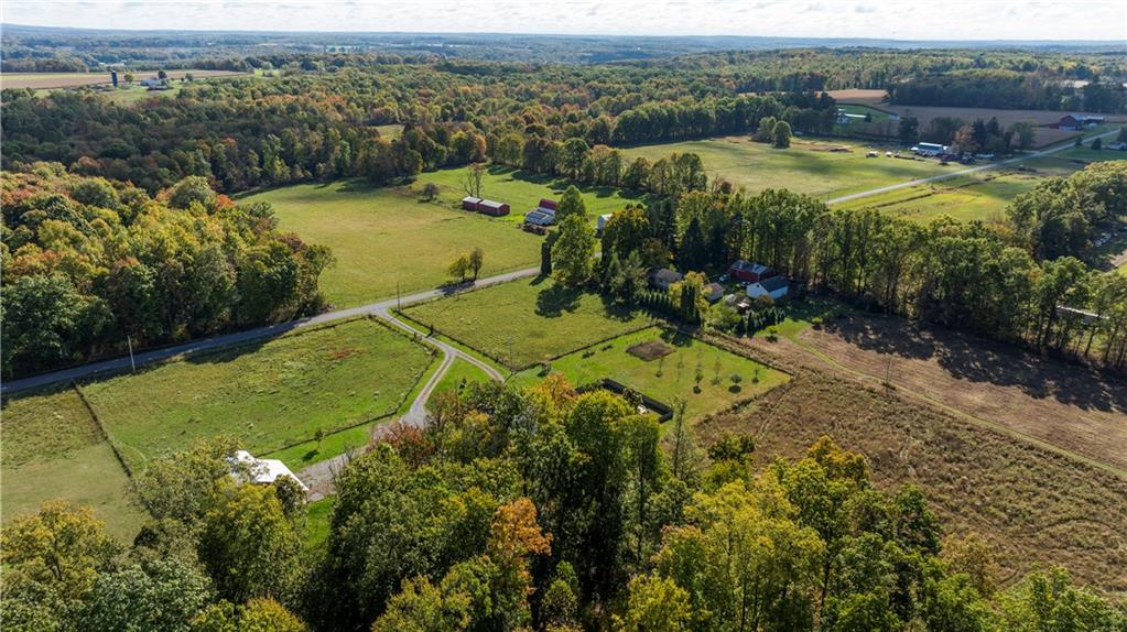 409 Bower Road Fredonia, PA 16124 - Photo 7 of 48 a view of a city with mountains in the background