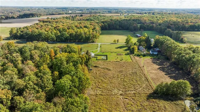 a view of a lake with a mountain