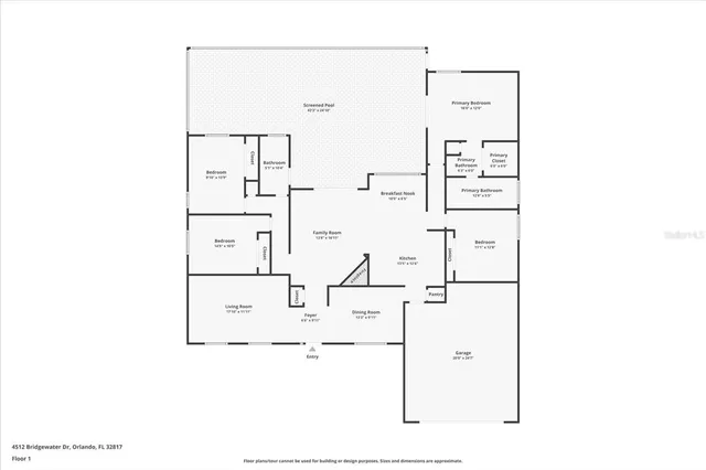 a picture of floor plan