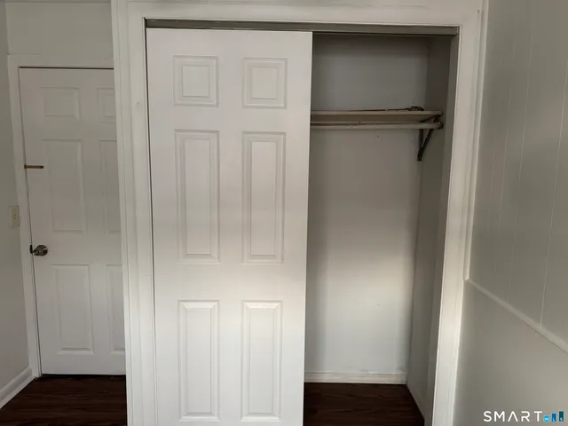 a view of closet area