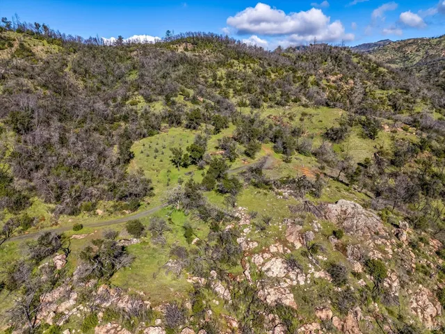 a view of a city with mountain view