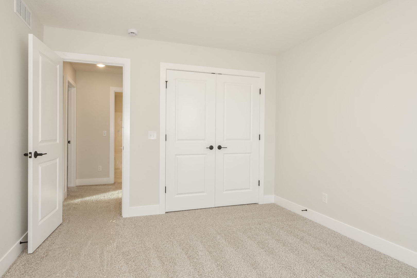 1009 Mount Carmel Road Bloomington, IL 61705 - Photo 35 of 39 an empty room with white cabinet and mirror