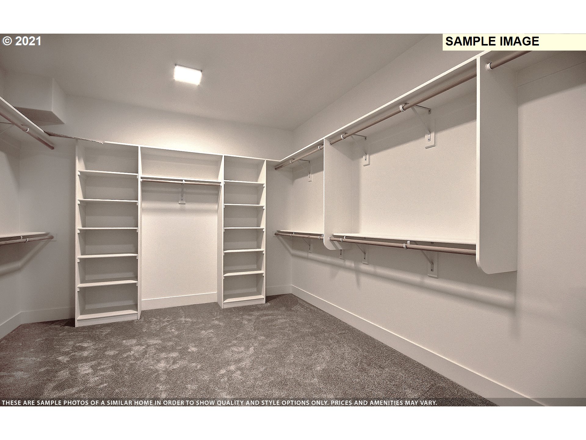 3338 Northwest Tanner Street Camas, WA 98607 - Photo 18 of 25 a view of walk in closet with empty racks