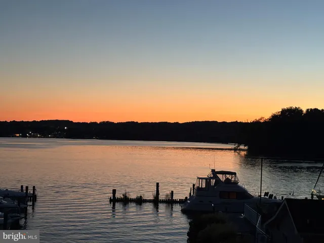 a view of lake and mountain