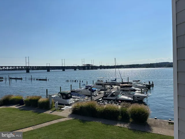 a view of balcony with wooden floor