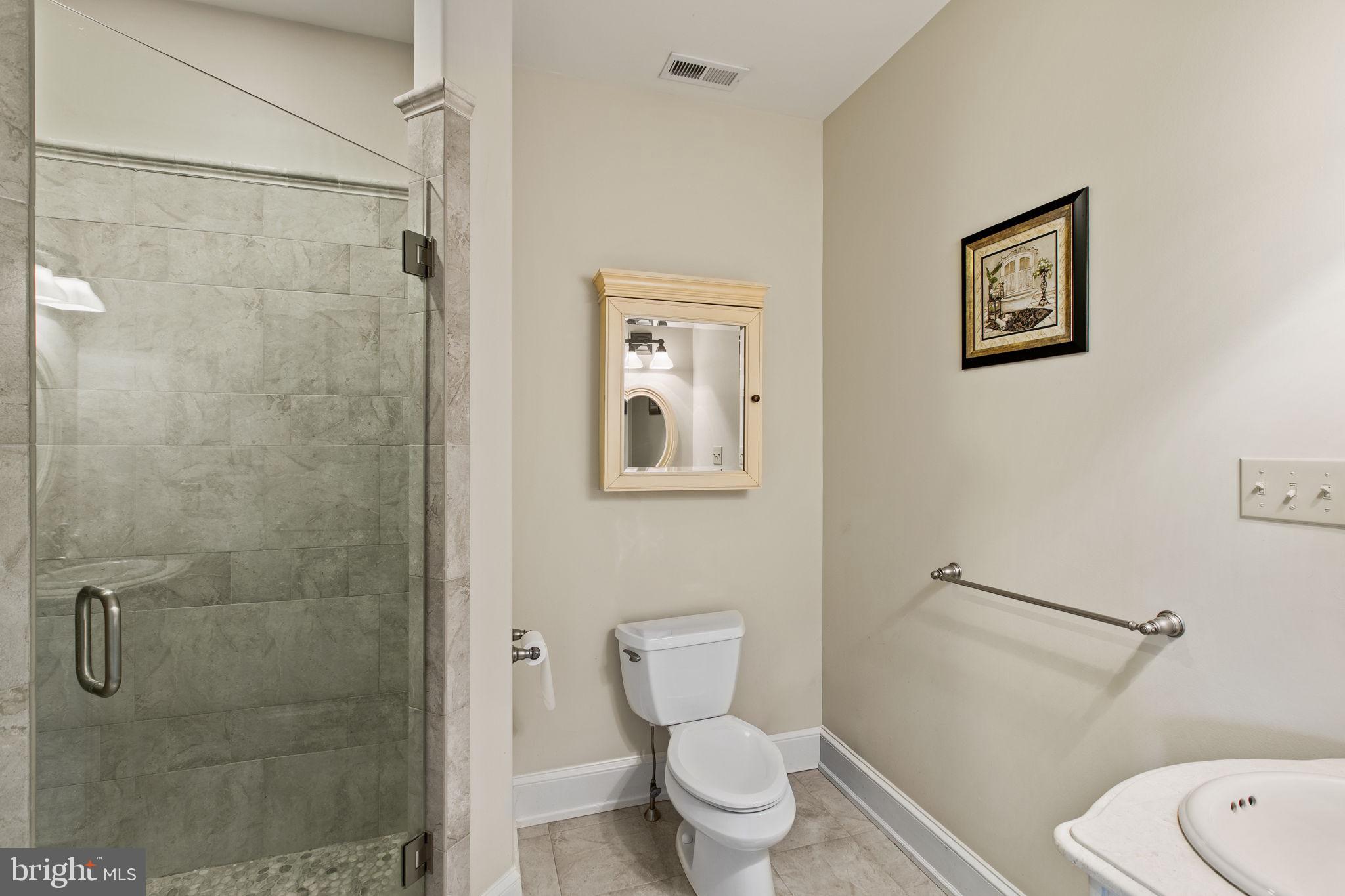 1519 Cedar Hill Road Lower Gwynedd, PA 19002 - Photo 48 of 95 a bathroom with a toilet and a shower