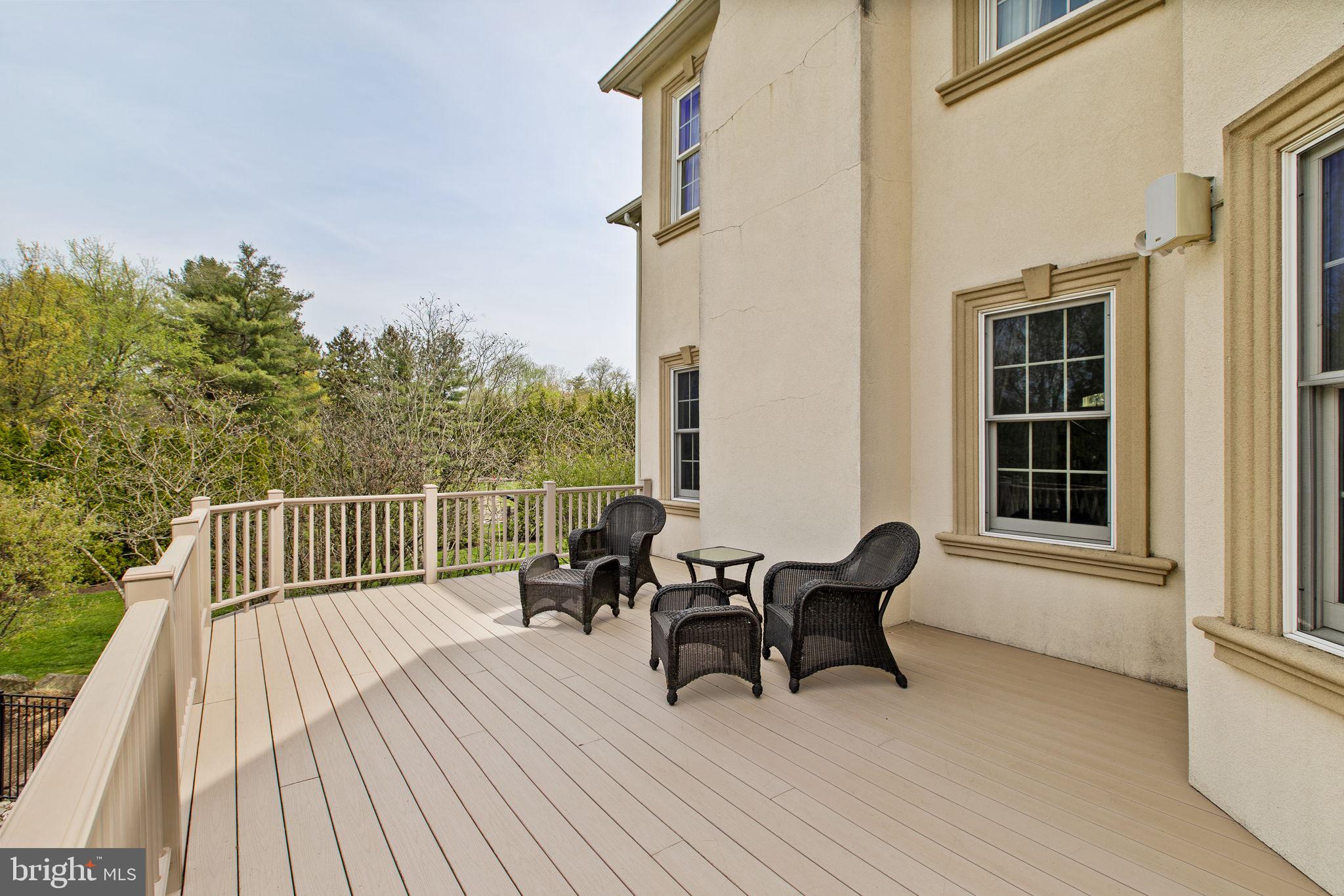 1519 Cedar Hill Road Lower Gwynedd, PA 19002 - Photo 58 of 95 a view of balcony with furniture and wooden floor