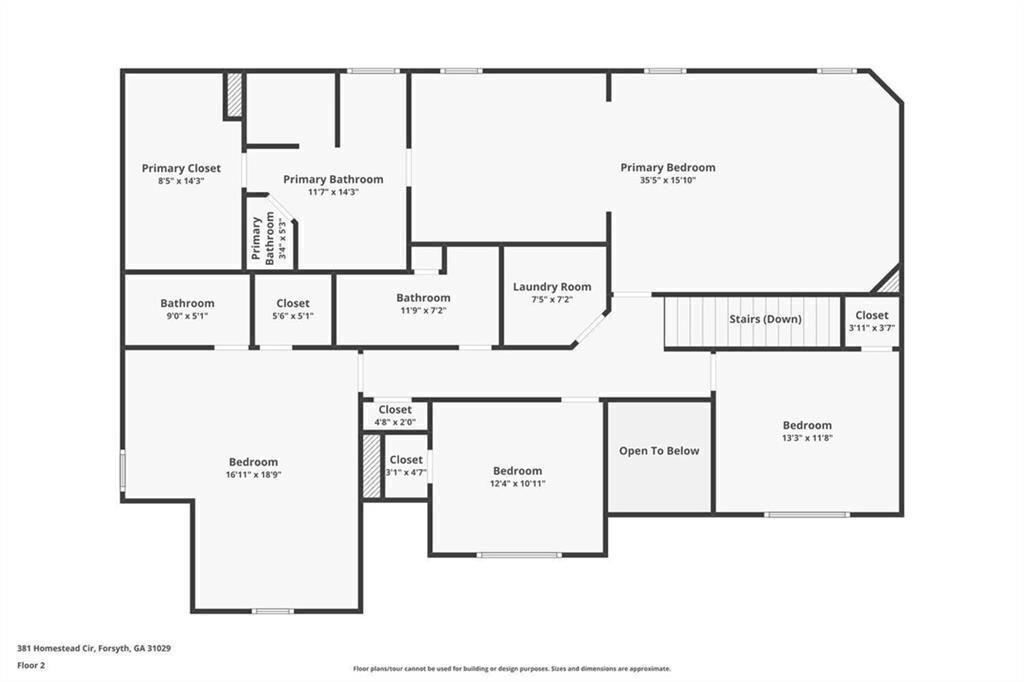 381 Homestead Circle Forsyth, GA 31029 - Photo 49 of 49 a picture of a refrigerator in a kitchen